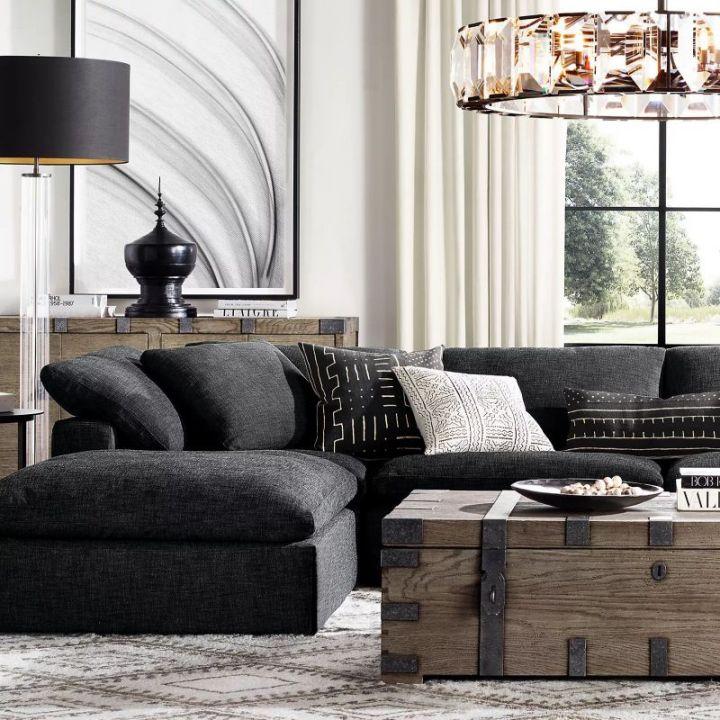 Harlow Crystal Round Chandelier 43" - Grace Lamp