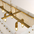 Aurelius Alabaster Linear Chandelier 54'' - Grace Lamp