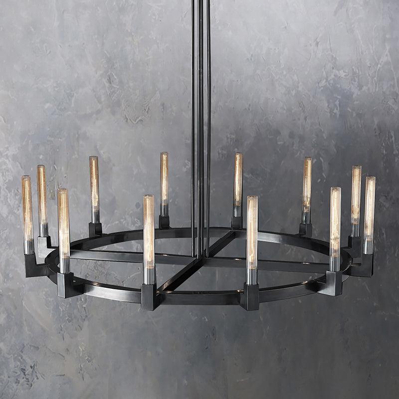 Cannele de Round Chandelier 60" - Grace Lamp