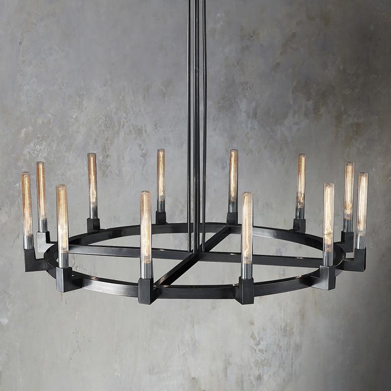 Cannele de Round Chandelier 60" - Grace Lamp