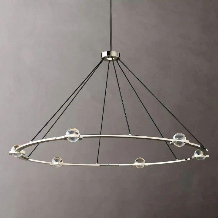 Eclatant Round Chandelier 60" - Grace Lamp