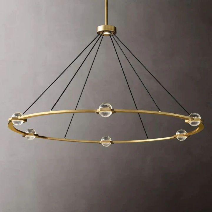 Eclatant Round Chandelier 60" - Grace Lamp