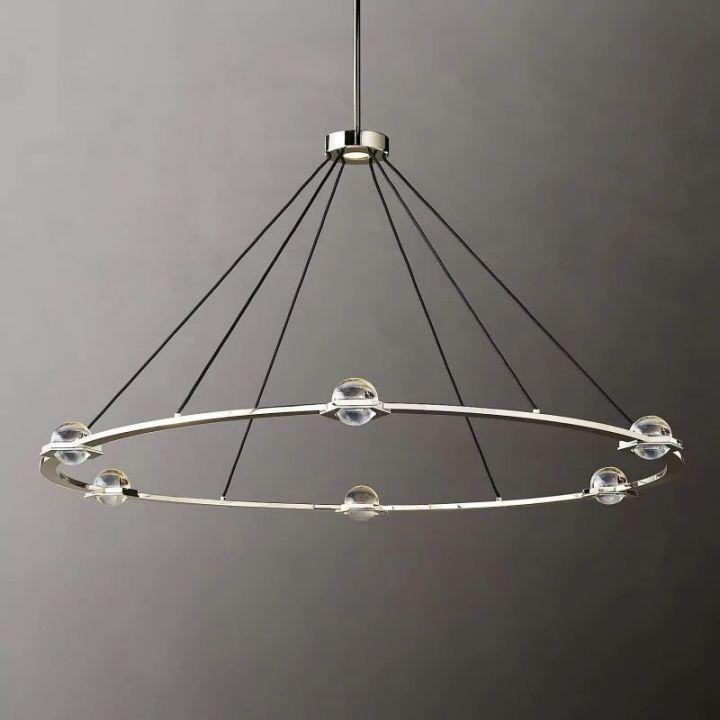 Eclatant Round Chandelier 60" - Grace Lamp