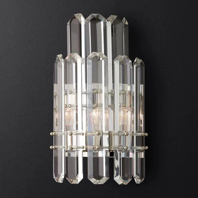 Bonnington Prism Crystal 2-Tier Wall Sconce - Grace Lamp