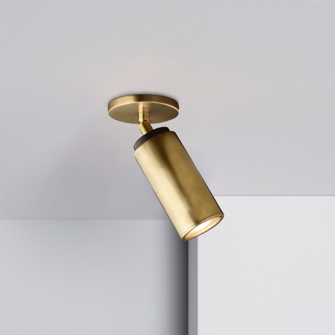 Champeaux Pivoting Flushmount 9"H - Grace Lamp