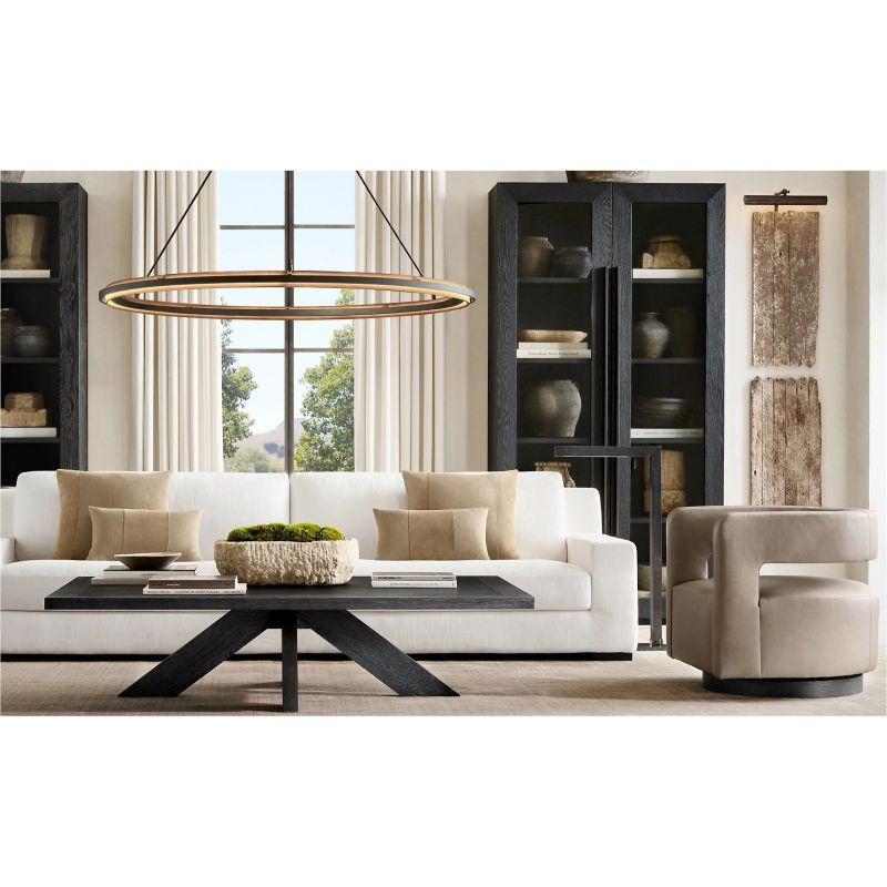 Peralta Black Round Chandelier 36"/48"/60" - Grace Lamp