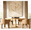 PEDRA ROUND CHANDELIER 32
