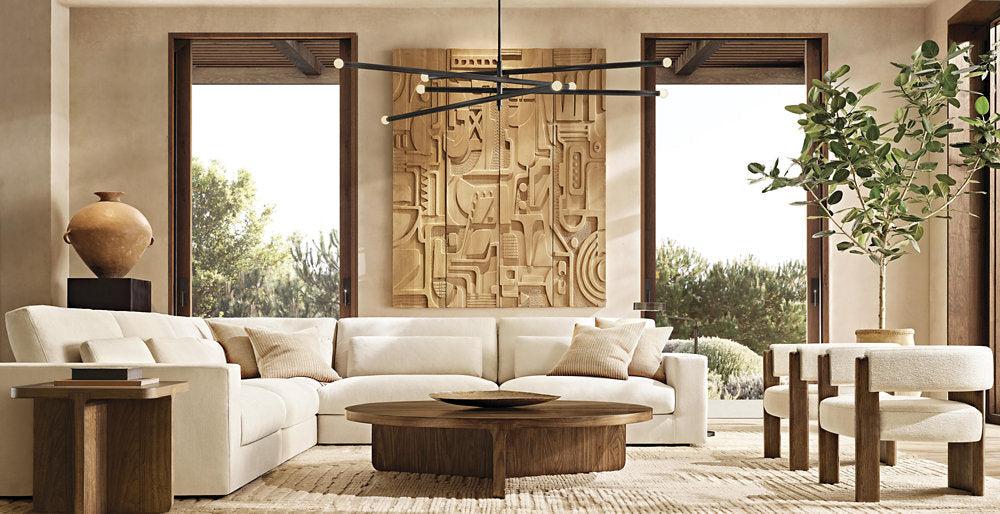 ROUSSEAU 8-LIGHT MOBILE ORB CHANDELIER - Grace Lamp