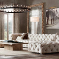 Camino Vintage Filament Round Chandelier 26''D - Grace Lamp