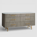 Findlay Six Drawer Dresser - Grace Lamp