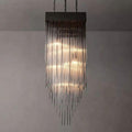 Cascade Crystal Square Chandelier 21