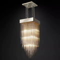 Cascade Crystal Square Chandelier 21