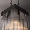 Cascade Crystal Square Chandelier 21