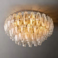 Chiara Clear Glass Flushmount 22