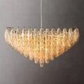 Chiara Clear Glass Square Chandelier 32