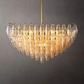 Chiara Clear Glass Square Chandelier 32