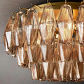 Chiara Smoke Glass Flushmount 17