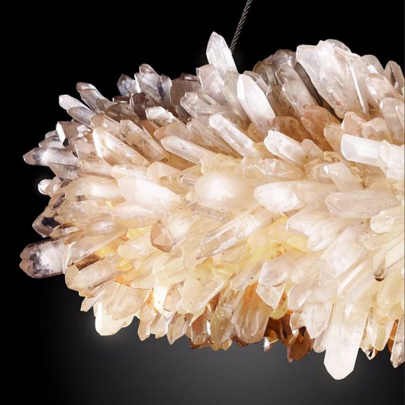 Vosa Crystal Halo Chandelier-Grace Lamp
