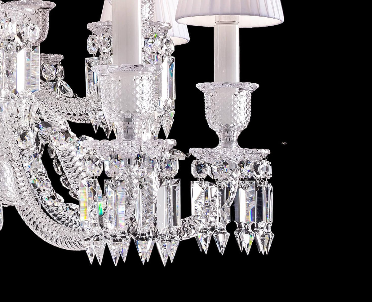 Luxury Baccarat Style Zenith Crystal Chandelier - Grace Lamp