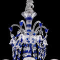 Baccarat Zenith Faunacrystopolis Blue Crystal Chandelier - Grace Lamp