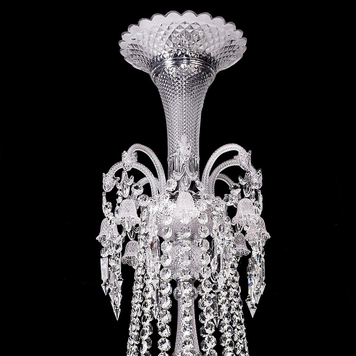 Traditional Luxury Baccarat Zenith Crystal Chandelier - Grace Lamp
