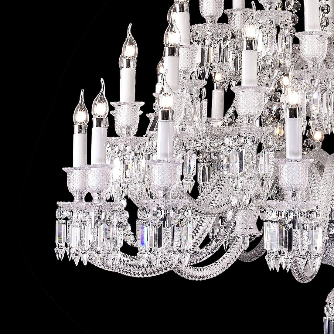 Traditional Luxury Baccarat Zenith Crystal Chandelier - Grace Lamp