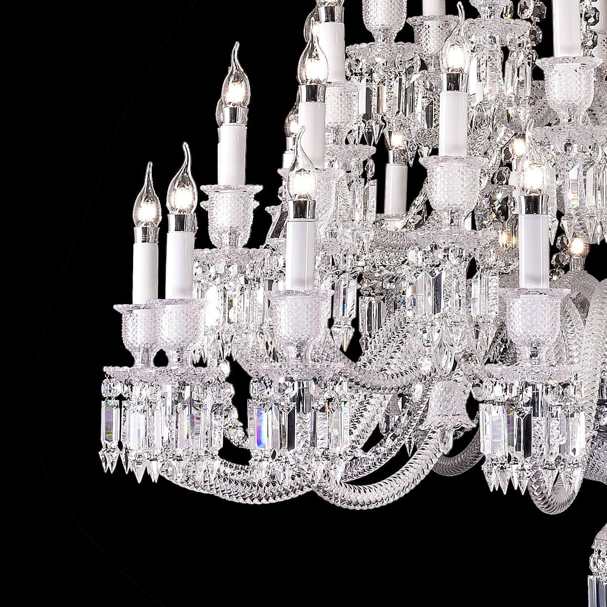 Traditional Luxury Baccarat Zenith Crystal Chandelier - Grace Lamp