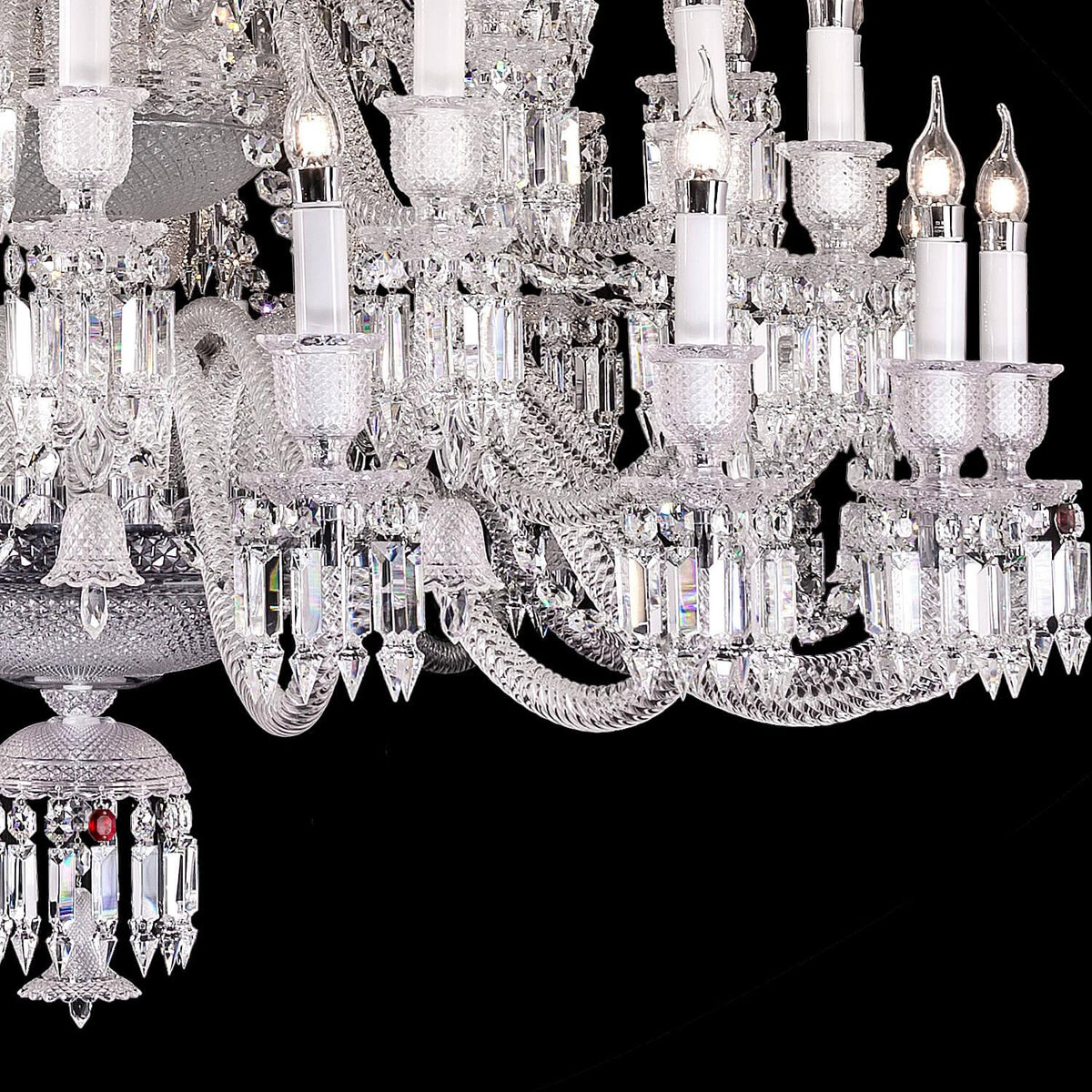 Traditional Luxury Baccarat Zenith Crystal Chandelier - Grace Lamp