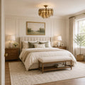 Neve Murano Glass Flush Mount Ceiling Light D18