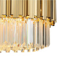 Elian Round Crystal Chandelier-Grace Lamp