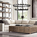 Camino Vintage Filament 2-Tier Round Chandelier 38‘’D - Grace Lamp