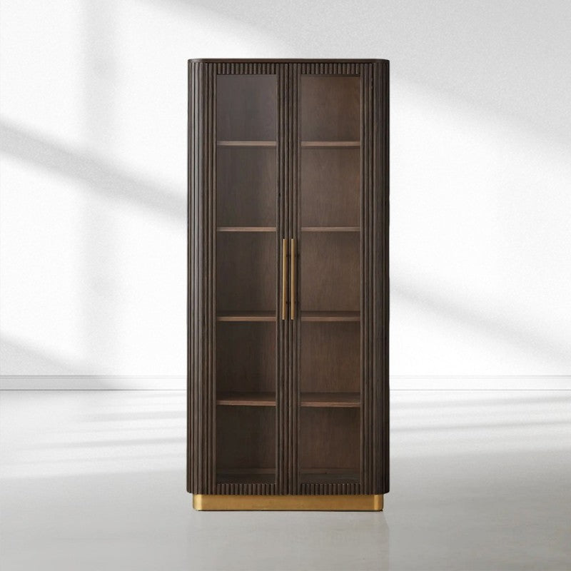 Finnley Glass Cabinet-Grace Lamp