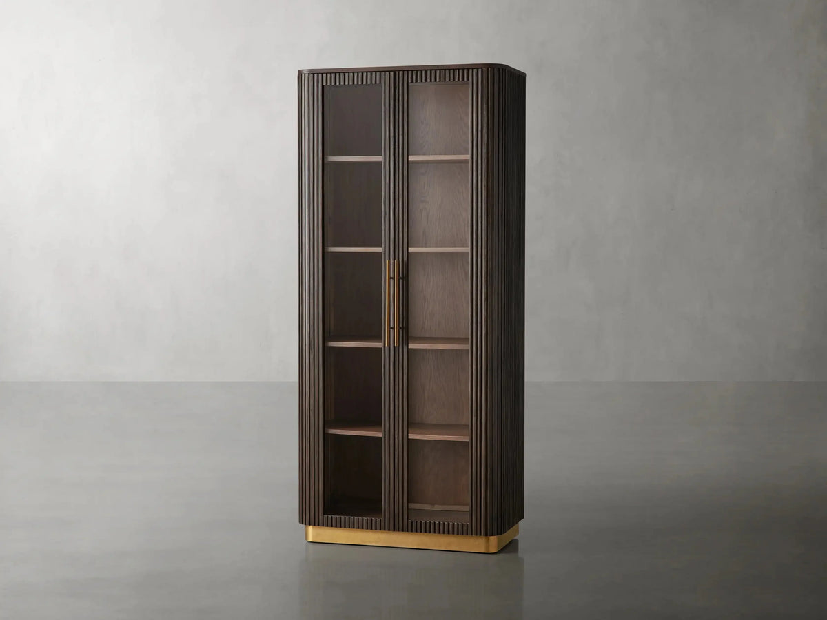 Finnley Glass Cabinet-Grace Lamp