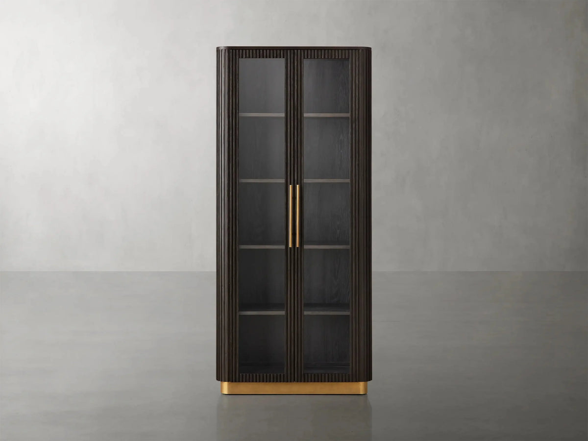 Finnley Glass Cabinet-Grace Lamp