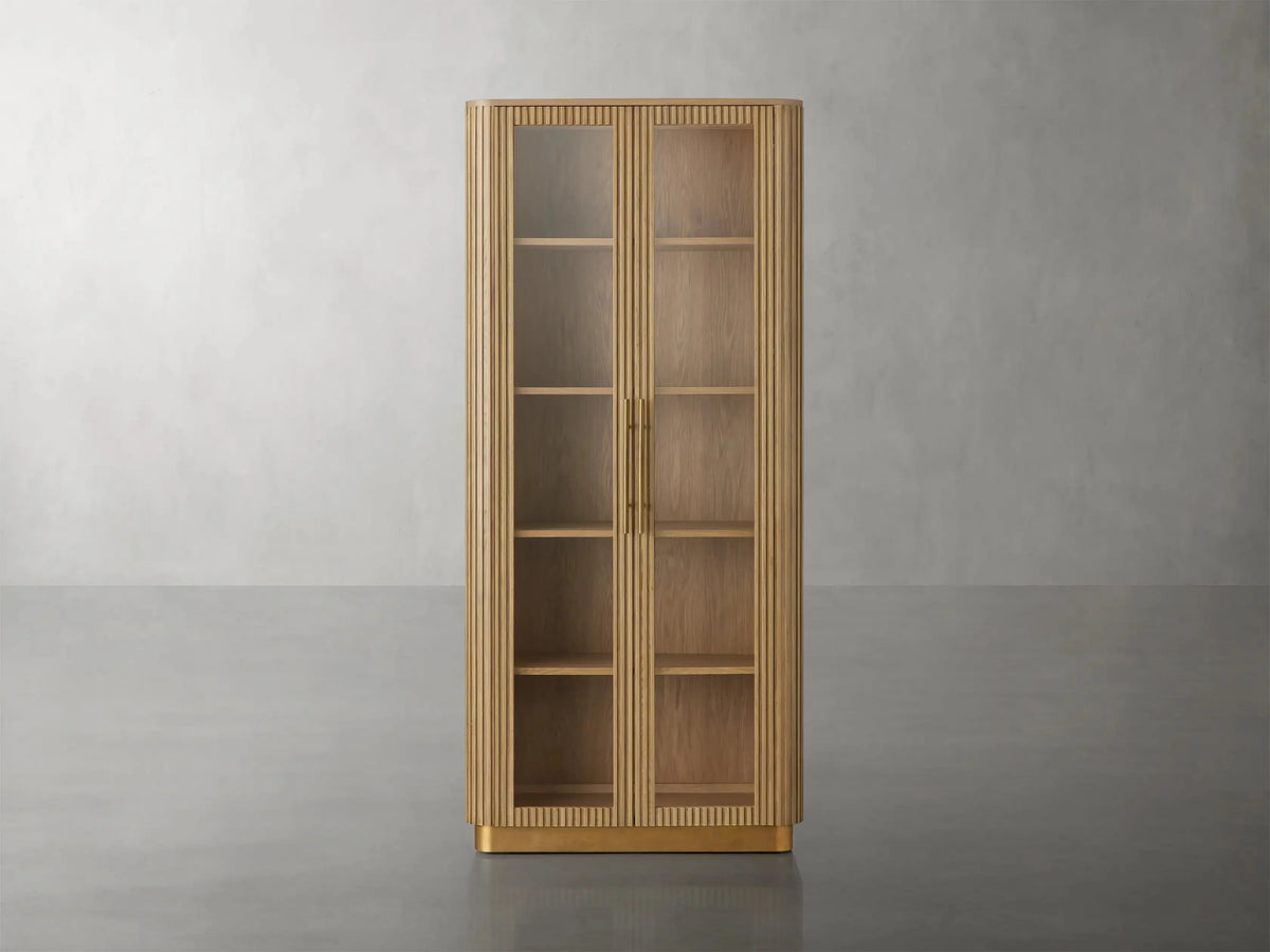 Finnley Glass Cabinet-Grace Lamp