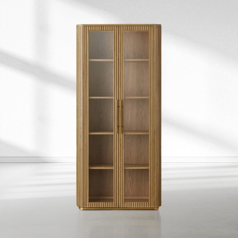 Finnley Glass Cabinet-Grace Lamp
