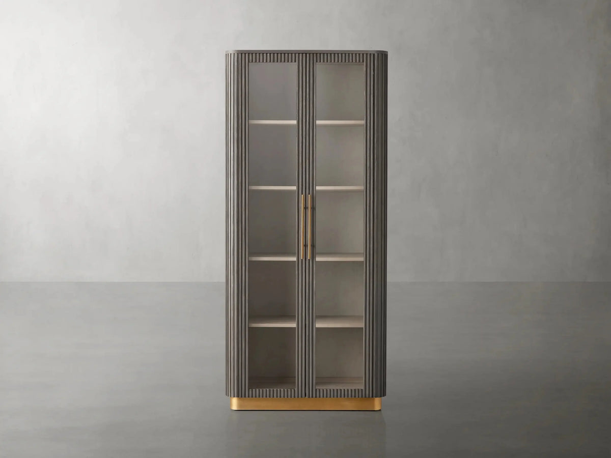 Finnley Glass Cabinet-Grace Lamp