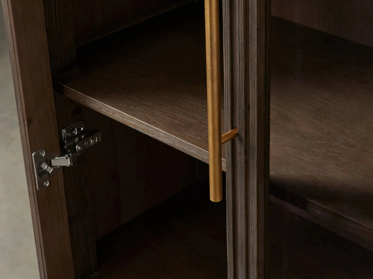 Finnley Glass Cabinet-Grace Lamp