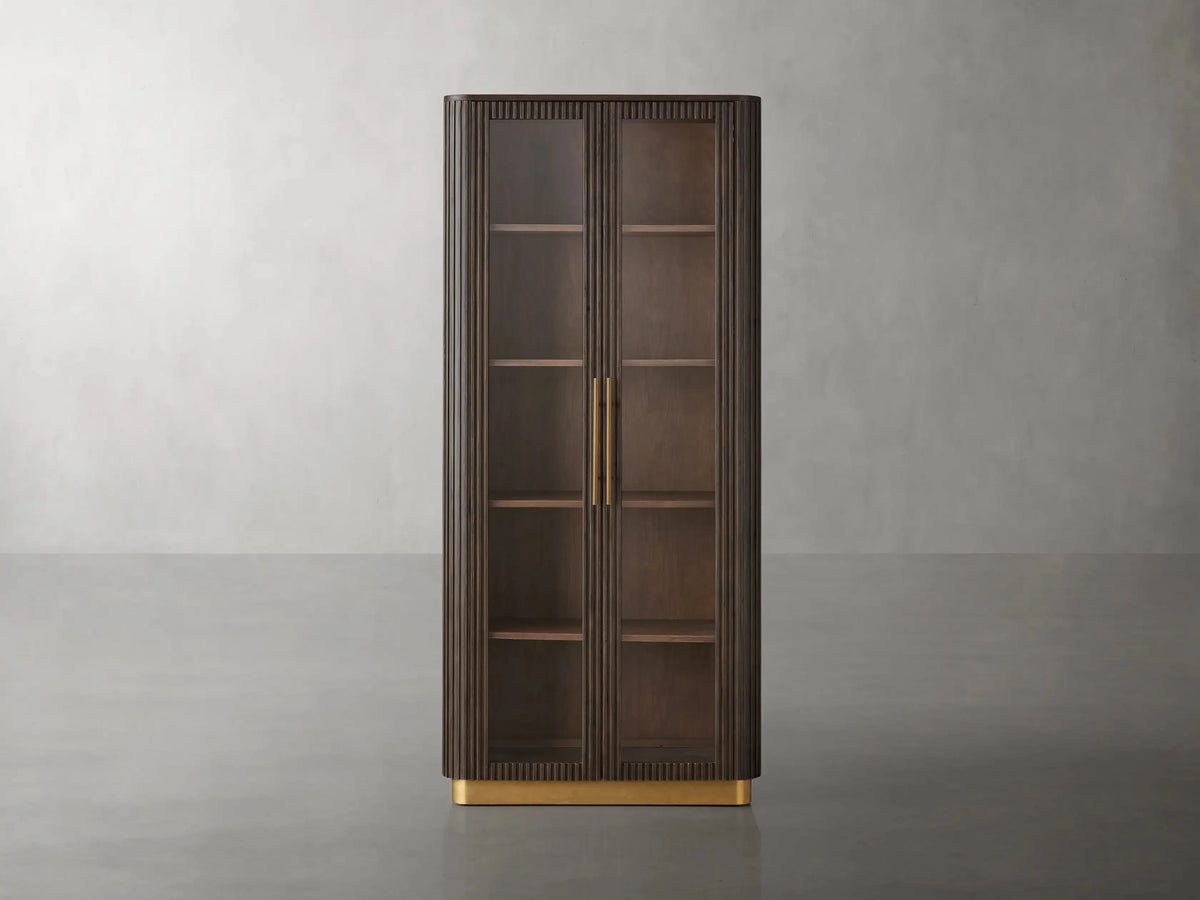 Finnley Glass Cabinet-Grace Lamp