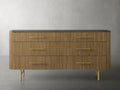 Finnley Six Drawer Dresser-Grace Lamp