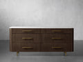 Finnley Six Drawer Dresser-Grace Lamp
