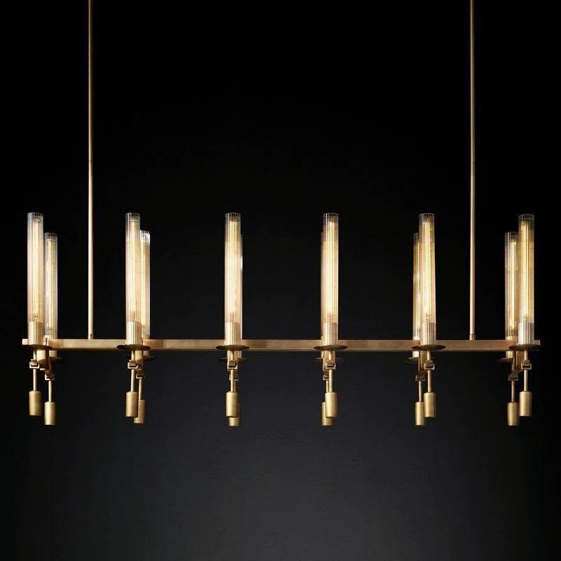 Fonate Linear Chandelier 54" - Grace Lamp