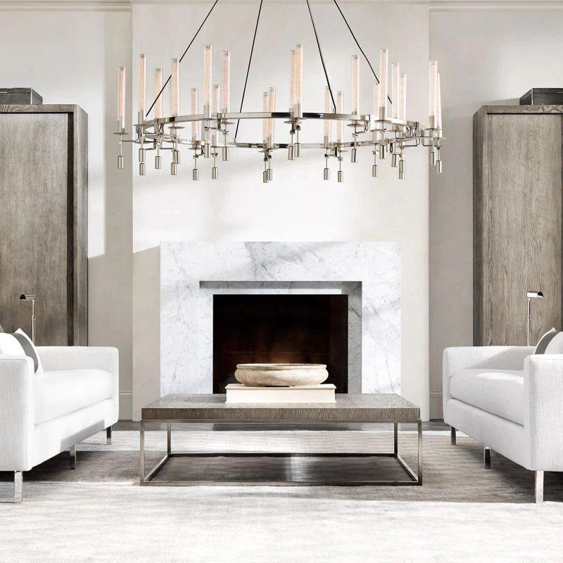 Fonate Round Chandelier 46" - Grace Lamp