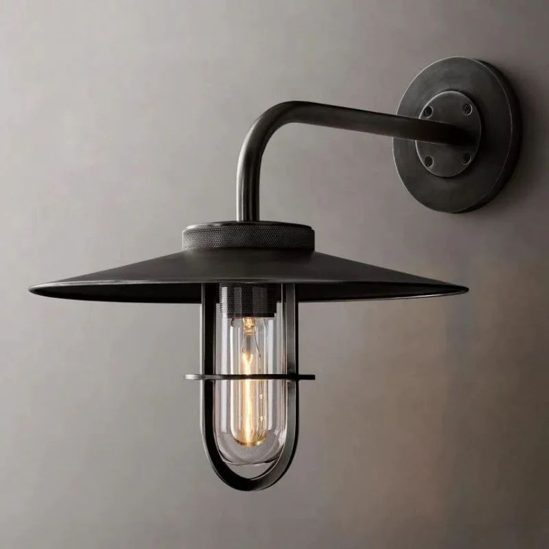Jazz Barn Outdoor Wall Sconce - Grace Lamp