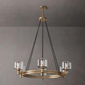 Demaret Crystal Round Chandelier 36'' - Grace Lamp