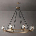 Demaret Crystal Round Chandelier 48'' - Grace Lamp