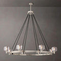 Demaret Crystal Round Chandelier 60'' - Grace Lamp