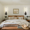 Lambert Hexagonal Double Sconce - Grace Lamp