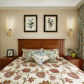 Lambert Hexagonal Double Sconce - Grace Lamp