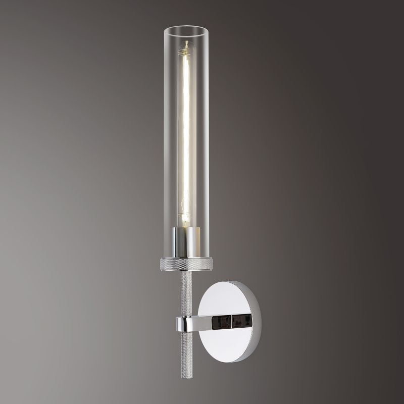 Lambert Knurled Single Sconce - Grace Lamp